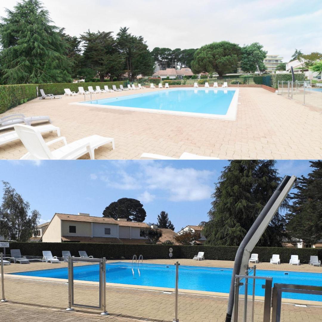 Maison Dans Residence Calme + Piscine A Pornic Luaran gambar